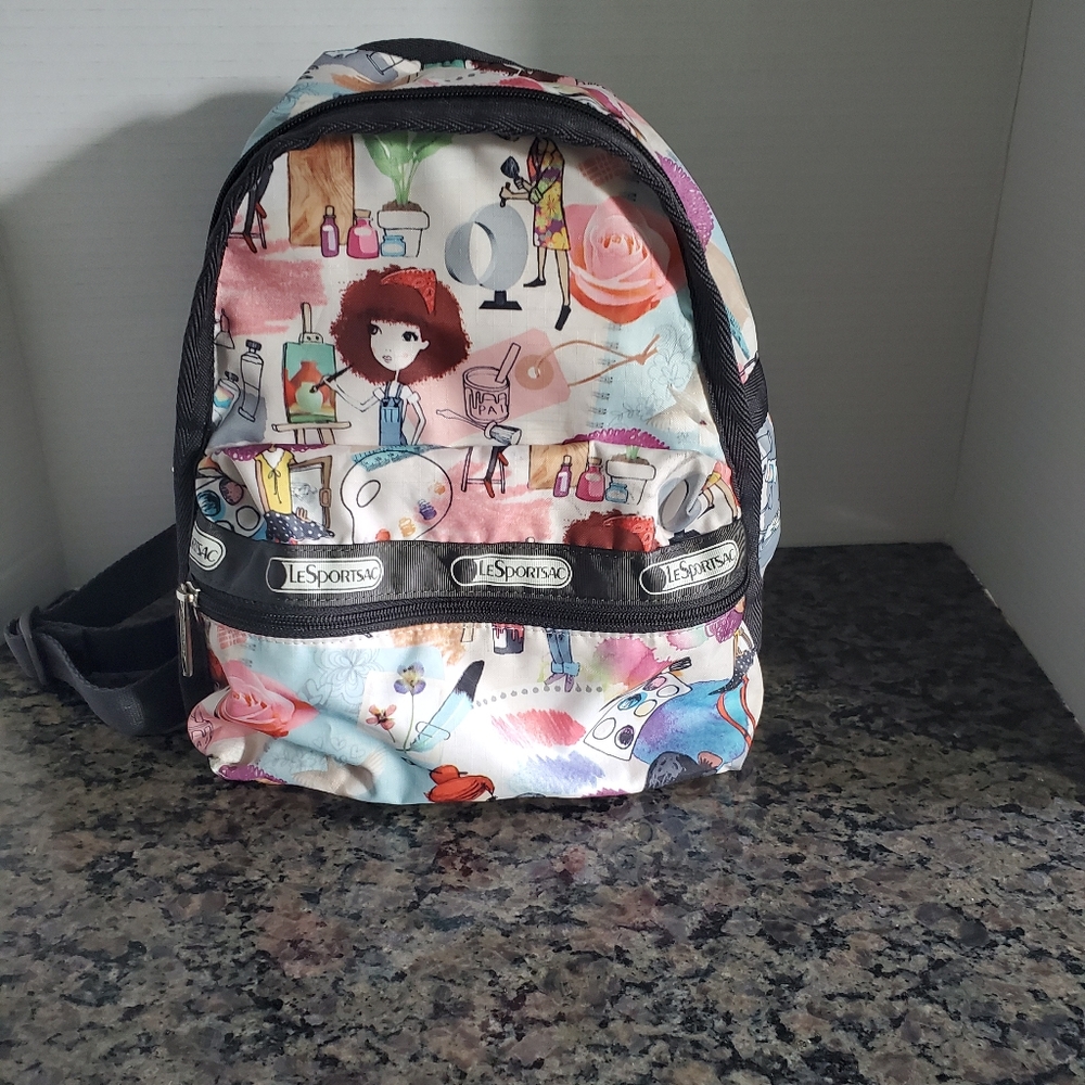 LeSportsac Nylon Small Backpack.